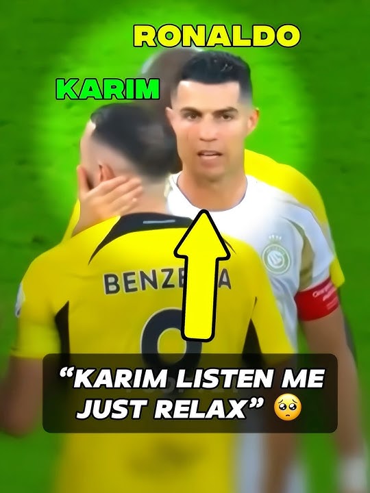 Ronaldo Respect for Benzema🥺