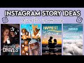 Creative and Aesthetic Instagram Story Ideas | using the Instagram app ONLY