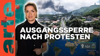 Neukaledonien: Proteste der Separatisten | Mit offenen Karten - Im Fokus | ARTE