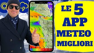 LE 5 APP METEO MIGLIORI app meteo android iOS screenshot 4