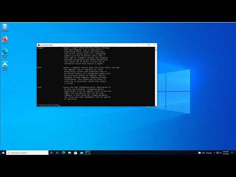 How to use gpupdate command to force a group policy update on local or remote computers.