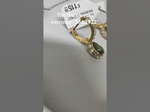 The Swarovski earrings “5662922” #swarovski #swarovskicrystals - YouTube