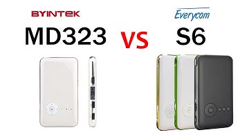 Pico Smart Projector BYINTEK MD323 PK Everycom S6