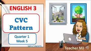 ENGLISH 3 QUARTER 1 WEEK 5 CVC Pattern