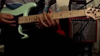 guitar jam track rock, strokes style c em f g