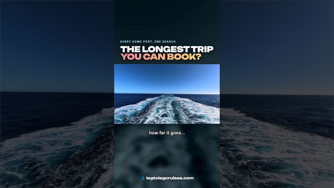What's the longest cruise you can book without ever getting off the ship?