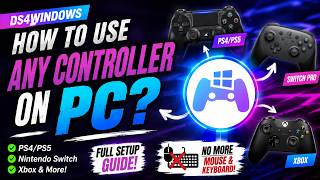 PS5 Controller on PC (DS4Windows Setup Guide 2026)