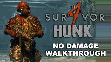 Resident Evil 2 Remake 4th Survivor Walkthrough | HUNK NO DAMAGE