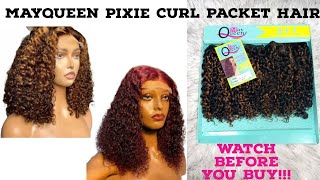 "Unboxing & Review: May Queen Pixie Curl Packet Hair - Is it Worth the Hype?"