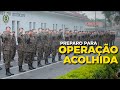 A preparação e as expectativas dos militares que integram o 15º Contingente da Operação Acolhida
