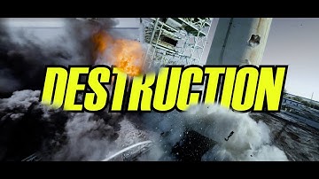 Flying FPV Drones Through EXPLODING BUILDINGS