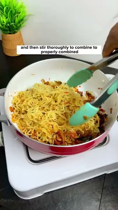 2022 How to Prepare Noodles Frying Method with Eggs • Indomie Frying method with Egg and Vegetables