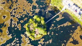4Kdrone Footage Viroi Lake Gjirokaster The Beauty Of Albania