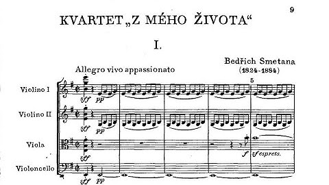 Bedřich Smetana - String Quartet No. 1 in E Minor 