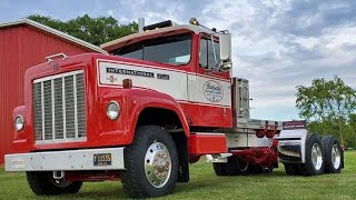 Going for a short ride in Reiselt Machine Works 1972 International transtar 4300.