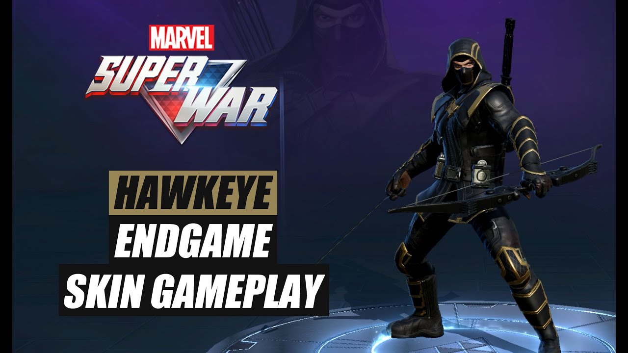 Marvel Super War - Hawkeye: Endgame Skin Gameplay (MSW)