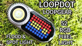 Download Lagu LoopGear LoopDot Matrix 52 RGB Pixel Led Taschenlampe Game Lamp Review Flashlight Beamshots #SK05 MP3