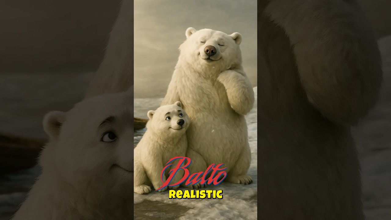 Balto 🐺 MULTIFILM (Realistic generation) 