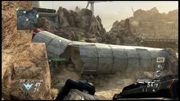 Black ops 2 wii u AN-94/ death machine gameplay