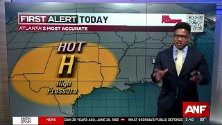 First Alert | Heat and humidity increasing late week