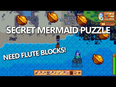 Ginger Island Secret Mermaid Puzzle! | Stardew Valley 1.5