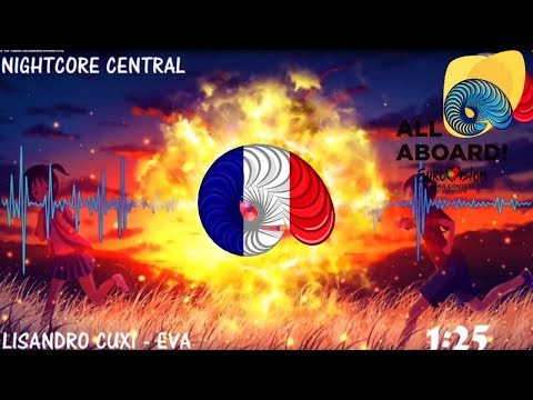 Nightcore Eva Lisandro Cuxi Destination Eurovision 2018 