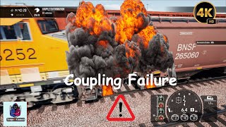 Ultimate BNSF Engine Coupling Fails and Wins! Exciting Moments in Train Simulator World 3 | TSW3