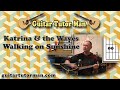 Walking On Sunshine - Katrina And The Waves - Acoustic Guitar Lesson (easy-ish)