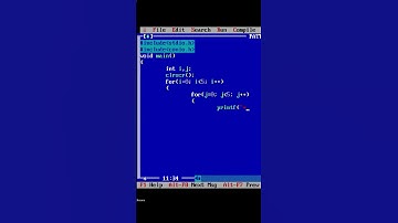 Pattern part - 1 in C  🔥🔥 #coding #shorts