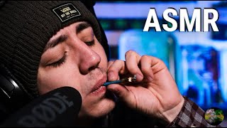 ASMR CLEAR ROLLING PAPER REVIEW (MOUTH SOUNDS)