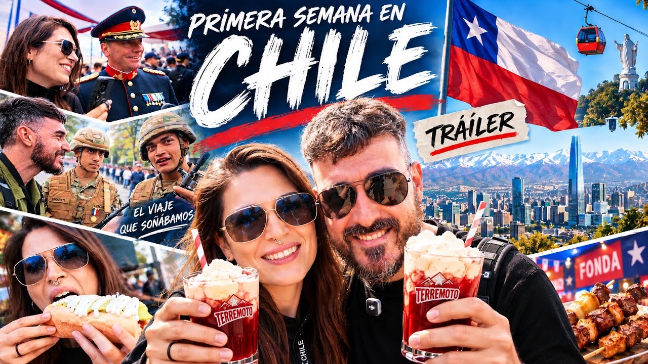 👉 TRAILER : PRIMERA SEMANA EN CHILE | Somos Curiosos