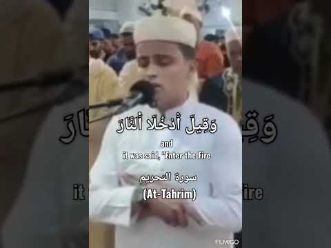 ضرب الله مثلا للذين كفروا أمراة نوح وأمراة لوط القارئ عبدالعزيز سحيم الجزائري قرآن