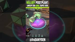 KILLJOY's POSTPLANT LINEUP FOR A TRIPLEBOX ON BIND