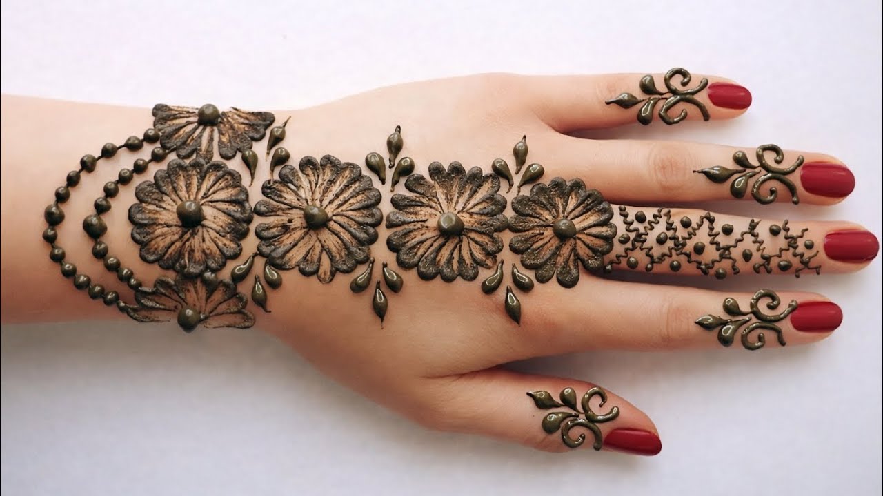 Beautiful & Easy Mehndi Designs 2026 |Arabic, Bridal, Minimal & Royal Hand Mehndi| easy Mehndi trick