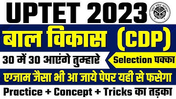 uptet cdp || uptet cdp 2023 || uptet zero to hero || uptet 2023 || uptet CDP classes