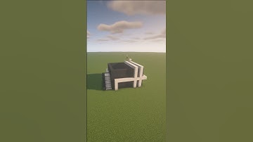 Simple Modern House Minecraft: Timelapse