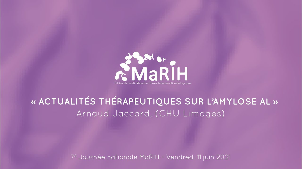 Actualités thérapeutiques sur l’amylose AL
