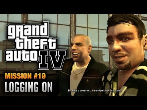 GTA 4 - Mission #19 - Logging On (1080p)