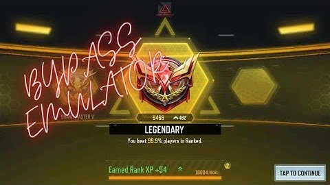 BYPASS EMULATOR CALL OF DUTY MOBILE GLOBAL SERVER 1.0.33