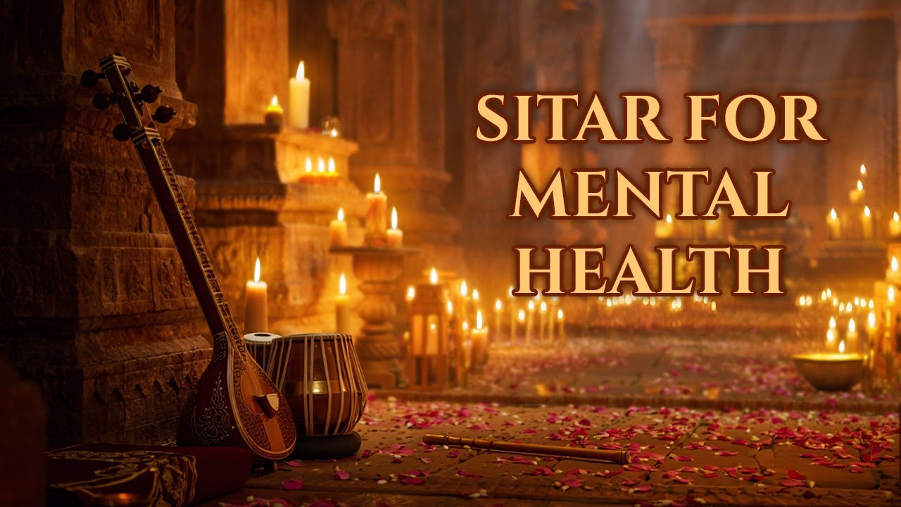 Sacred Sitar & Tabla Vibes – Indian Flute Meditation | 1 Hour Deep Relaxation