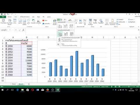 วิธีสร้างกราฟแท่ง  New  กราฟแท่ง Excel   วิธีสร้างกราฟแท่ง Excel แบบรวดเร็ว ทำได้อย่างไร