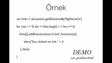 ecmascript türkçe sunum