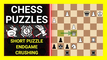 Chess Puzzles to Practice. Themes: Short puzzle, Endgame, Crushing. Learn Chess