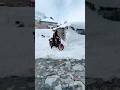 #trend #ktmduke #trendingshorts #dukehotmodification #snow #snowfall #duke250 #duke200 #duke890r