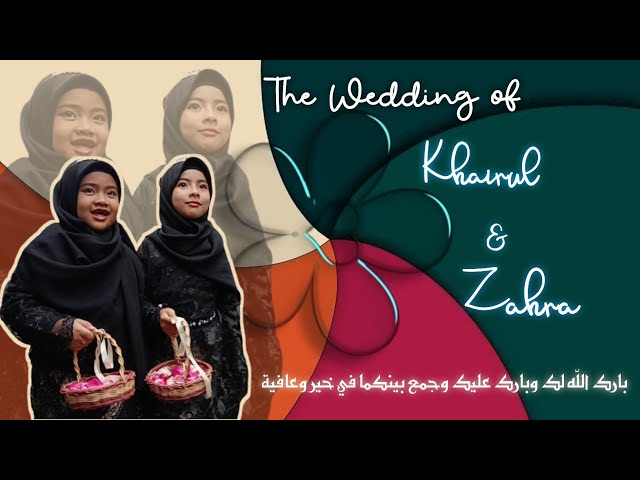 (1) MADURA WEDDING OF USTADZ KHOIRUL & USTADZAH ZAHRA || AKAD NIKAH class=