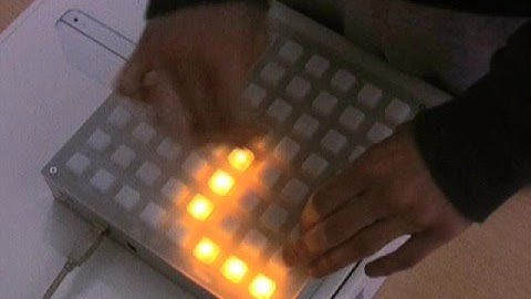 An mlr Clone Running on a Monome Clone