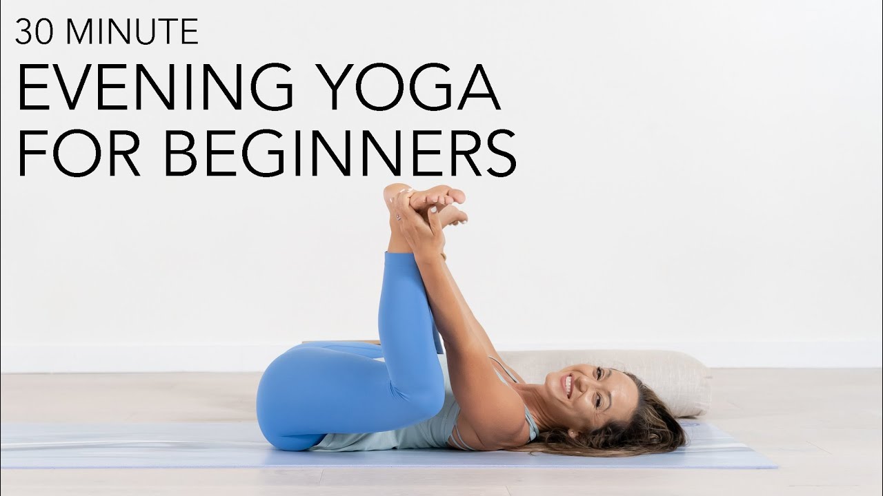 30 Minute Evening Yoga - Gentle Yin for Relaxation and Healing - YouTube