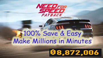 Unlimited * The Best and Easiest MONEY GLITCH NFS PAYBACK Make Millions in Minutes