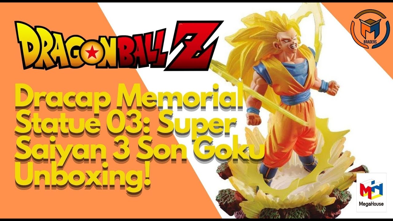 Dragon Ball - Goku Super Saiyan 3 - Figuras Deluxe Super