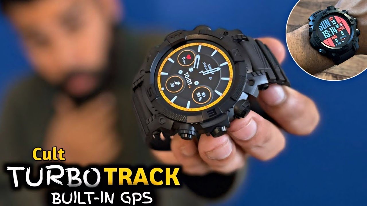 Cult TARBO Track smartwatch unboxing & Review⚡️1.39 inches HD Display ...